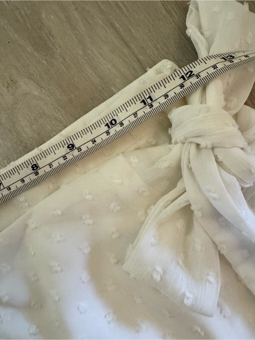 superdown White Ruffle Wrap Mini Skirt - Picture 7 of 9